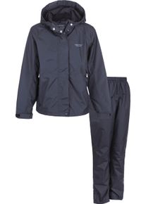 WEATHER REPORT Kinder Regenanzug "Carlene Jr.", schwarz, casual, Gr. 116, unifarben, 100% Polyester, Sportanzüge, mit reflektierenden Elementen