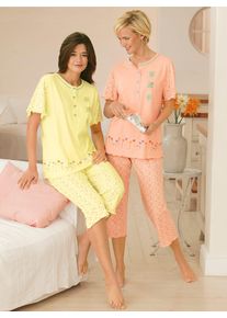 Comtessa Damen Schlafanzug, Gr. 36, bunt, 100% Baumwolle, Homewear-Sets