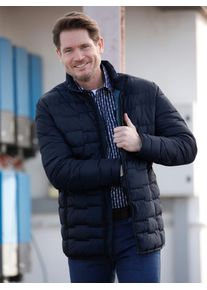 Marco Donati Herren Steppjacke, blau, Gr. 50, unifarben, 100% Polyester, Kragen:100% Polyester, Wattierung:100% Polyester, Jacken