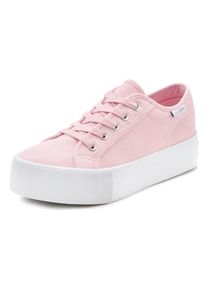 Lascana Damen Sneaker, Gr. 42, rosa, Obermaterial: 100% Textilmaterial. Futter: 100% Textilmaterial. Decksohle: 100% Textilmaterial. Laufsohle: 100%