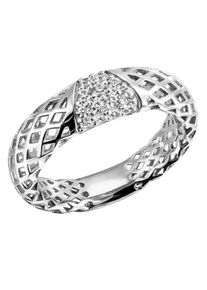 Firetti Damen Fingerring "Schmuck Geschenk Silber 925 Silberring Silberring glitzernd", 56, Silber 925 (Sterlingsilber), 5,1mm, silber, Silber 925