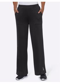 Catamaran Damen Trainingshose, schwarz, Gr. 44, unifarben, 100% Polyester, Hosen