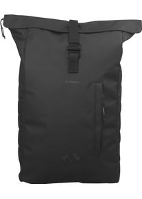 KATTBJØRN Kinder Laptoprucksack "Rolltop, Black", schwarz, Rucksäcke