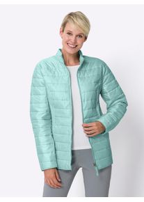 Classic Basics Damen Steppjacke, grün, Gr. 48, unifarben, 100% Polyester, Jacken