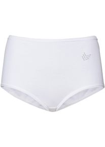 wäschepur WÄSCHEPUR Damen Slip, Gr. 36, weiß, 100% Baumwolle, Unterhosen