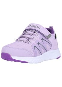 ZIGZAG Kinder Sneaker "Aigoose", Gr. 28, lila, Kunstfaser, Polyurethane, casual, Schuhe, mit praktischem Klettverschluss