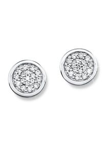 s.Oliver Damen Paar Ohrstecker "9079155", Silber 925 (Sterlingsilber), silber, Silber 925 (Sterlingsilber), Ohrringe, mit Zirkonia (synth.)
