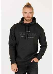CRUZ Herren Kapuzensweatshirt "Marco", grau, sportlich, Gr. M, unifarben, 60% Baumwolle, 40% Polyester, Sweatshirts, mit atmungsaktiver Eigenschaft