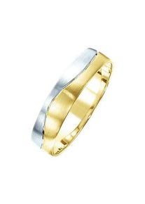 Firetti Trauring "Schmuck Geschenk Gold 375 Hochzeit Ehering Trauring "LIEBE" Welle", 21, ohne Brillant, Gelbgold 375, 5mm, gold, Gelbgold 375,