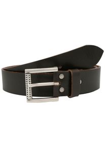 AnnaMatoni Damen Ledergürtel, braun, klassisch,modisch,sportlich, Gr. 95, unifarben, Büffelleder, Gürtel, Rustikaler Herrengürtel
