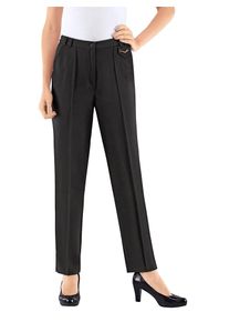 CLASSIC Damen Webhose, schwarz, Gr. 38, unifarben, 96% Schurwolle, 4% Elasthan, Hosen