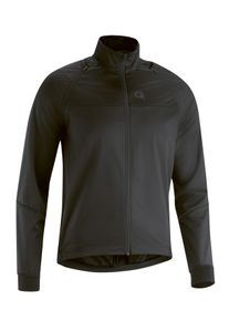 Gonso Herren Fahrradjacke "Leonte", schwarz, Gr. L, 100% Polyester, Jacken, Hohes Wärmeisolationsvermögen, 100% winddicht, atmungsaktiv