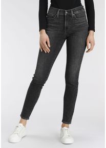 Levi's LEVI'S Damen Slim-fit-Jeans "311 Shaping Skinny", schwarz, casual, Gr. 28, unifarben, Abriebeffekte, Denim/Jeans, Obermaterial: 70% Baumwolle, 20%