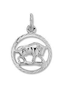 ONE ELEMENT Damen Sternzeichen-Anhänger "Stier Sternzeichen Anhänger aus 925 Silber", Stier, Silber 925 (Sterlingsilber), silber, Silber 925