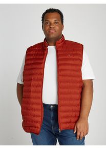 Tommy Hilfiger Big & Tall Herren Steppweste "BT-PACKABLE RECYCLED VEST-B", rot, casual, Gr. XXL, TOMMY HILFIGER BIG & TALL, Web, Obermaterial: 100% Polyester. Futter: 100%
