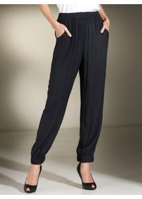 Classic Basics Damen Haremshose, schwarz, Gr. 26, unifarben, 100% Viskose, Hosen
