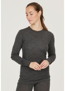 WHISTLER Damen Funktionsshirt "Cerro", schwarz, casual, Gr. 36, unifarben, 85% Wolle, 15% Lyocell, Shirts, aus hochwertig-natürlichem Mix mit