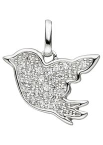 Jobo Damen Ketten-Anhänger "Anhänger Vogel", Silber 925 (Sterlingsilber), silber, Silber 925 (Sterlingsilber), Schmuckanhänger, 925 Silber mit