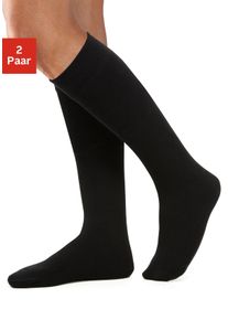 Lavana Damen Thermostrümpfe, Gr. 35, schwarz, Baumwolle, Polyester, Elasthan, unifarben, Socken, für warme Füße