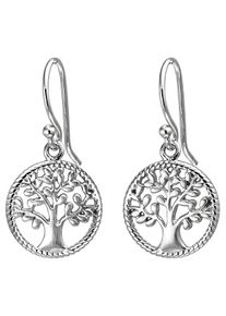 Jobo Damen Paar Ohrhänger "Baum", Silber 925 (Sterlingsilber), silber, Silber 925 (Sterlingsilber), Ohrringe, 925 Silber