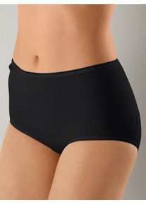 Sloggi Damen Taillenslip, Gr. 42, schwarz, 96% Baumwolle, 4% Elasthan, Unterhosen