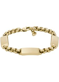 Fossil Armband "DREW JF04695710", Edelstahl, gold, Edelstahl, Armbänder