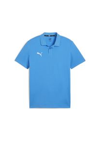 Puma Herren Poloshirt "TEAMGOAL CASUALS POLO", blau, sportlich, Gr. XXL, unifarben, Piquu00e9, Obermaterial: 100% Baumwolle, Shirts