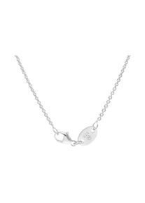 Damen Silberkette "im Stil einer Ankerkette, Silber 925", 80cm, Silber 925 (Sterlingsilber), silber, Giorgio Martello MILANO, Silber 925
