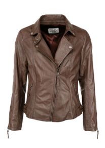 JCC Damen Lederjacke "8533", braun, Gr. 40, Oberstoff: 100% Lammnappa-Leder / Futter. 100% Polyester, Jacken