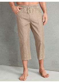 CLASSIC Herren Schlupfhose, beige, Gr. 54, unifarben, 100% Baumwolle, Hosen