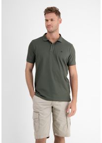 Lerros Herren Poloshirt "Lerros Klassischer Polostyle in *Cool & Dry* Piquéqualität", grün, Gr. XL, 60% Baumwolle, 40% Polyester, Shirts