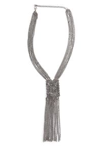 Allgäu Rebell ALLGÄU REBELL Damen Kette mit Anhänger "Vicki", silber, Basic, Metall, Halsketten, mit modischer Quaste