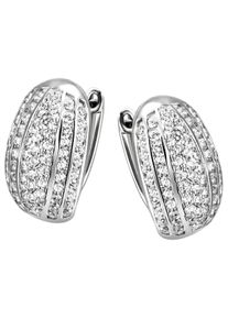 Goldmaid Damen Paar Creolen, Silber 925 (Sterlingsilber), silber, Silber 925 (Sterlingsilber), Ohrringe