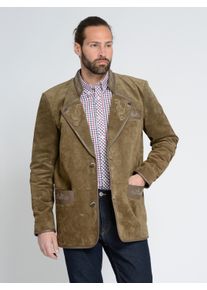 JCC Herren Lederjacke "31022146", grün, Gr. 58, Obermaterial: 100% Schweinsleder / Innenfutter: 100% Polyester / Ärmelfutter: 100% Polyester /