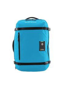 Cityrucksack "OCEAN", National Geographic, blau, Kunstfaser, klassisch, Rucksäcke, Mit praktischem Ordnungssystem