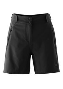 Gonso Damen Fahrradhose "IGNA 2.0", schwarz, Gr. 34, 86% Polyester, 14% Elasthan, Hosen, Damen Bike-Shorts, Innenhose mit Sitzpolster, Radhose mit