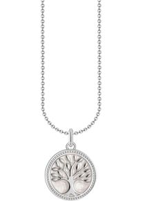 Thomas Sabo Damen Kette mit Anhänger "Tree-of-Love-Anhänger, KE2220-007-21-L45V, KE2220-427-39-L45V", 45, Silber 925 (Sterlingsilber), silber, Silber