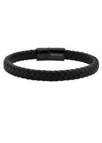 Adelia´s ADELIA ́S Damen Edelstahlarmband "Damen Armband aus Edelstahl 20+1 cm", 20 + 1, Edelstahl, schwarz, Edelstahl, Armbänder