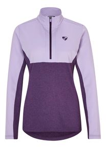 Ziener Damen Sweater "JAPRA", lila, Gr. 44, Obermaterial: 1. 88% Polyester (recycelt), 12% Elasthan, 2. 94% Polyester, 6% Elasthan;, Sweatshirts