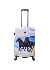 Saxoline Koffer "Horse", bunt, Polyester, Koffer, mit praktischen Tragegriffen