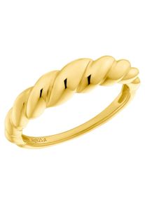 Amor Damen Fingerring "2035615/-16/-17/-19/-20/-21", 54, Silber 925 (Sterlingsilber), 1,5mm, gold, Silber 925 (Sterlingsilber), Fingerringe