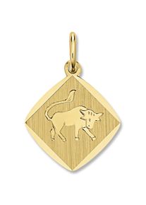 ONE ELEMENT Damen Sternzeichen-Anhänger "Stier Sternzeichen Anhänger aus 333 Gelbgold", Stier, Gelbgold 333, gold, Gelbgold 333, Schmuckanhänger,