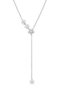 UNIKE JEWELLERY Damen Y-Kette "MIX&MATCH FLOWER BLUMEN, UK.CL.1205.0053", Silber 925 (Sterlingsilber), L: 45cm, silber, Silber 925 (Sterlingsilber),