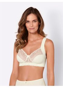wäschepur WÄSCHEPUR Damen Bügelloser BH, Gr. 80, beige, 88% Polyamid, 12% Elasthan, BHs
