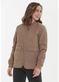 WEATHER REPORT Damen Steppjacke "Eilish", beige, casual, Gr. 40, unifarben, 100% Nylon, Jacken, in tollem Steppdesign