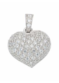 Adelia´s ADELIA ́S Damen Ketten-Anhänger "925 Silber Anhänger mit Zirkonia", mit Zirkonia, Silber 925 (Sterlingsilber), silber, Silber 925 (Sterlingsilber),