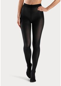 Vivance Damen Thermostrumpfhose, Gr. S, schwarz, Obermaterial: 96% Polyamid, 4% Elasthan (LYCRA), unifarben, Strumpfhosen, wärmende Strumpfhose
