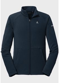 Schöffel SCHÖFFEL Herren Fleecejacke "Fleece Jacket Toreck M", blau, sportlich, Gr. 56, Oberstoff: 94% Polyester 6% Elasthan, Jacken