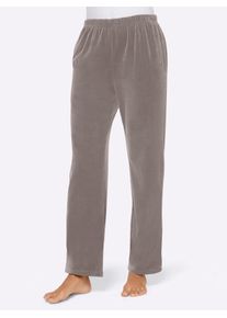 feel good Damen Nickihose, Gr. 18, grau, 80% Baumwolle, 20% Polyester, unifarben, Hosen