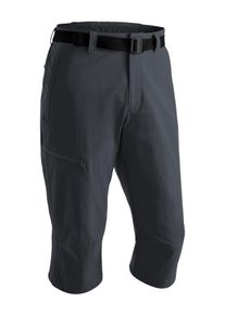 Maier Sports Herren Caprihose "Jennisei", schwarz, Gr. 25, 90% Polyamid, 10% Elasthan, Hosen, Funktionscapri aus atmungsaktivem, elastischem Material